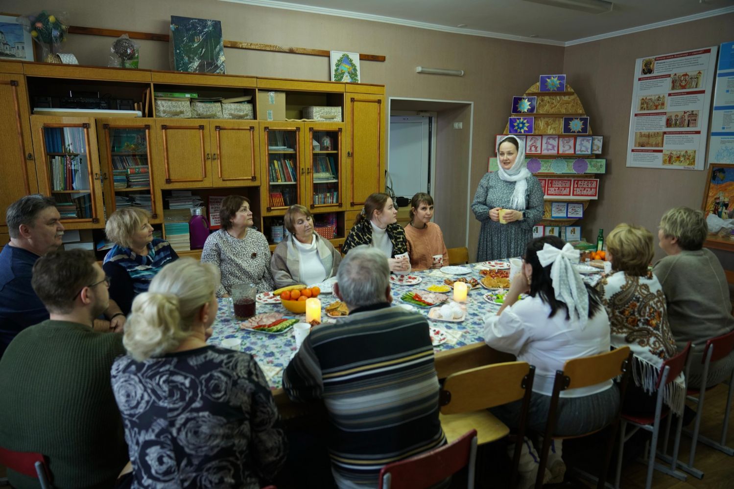 Состоялись традиционные Рождественские встречи с педагогами подшефных школ