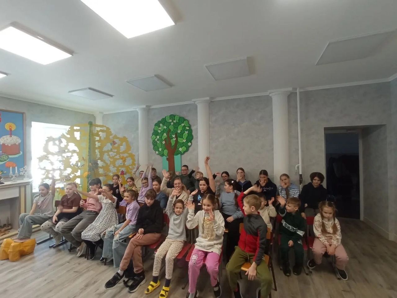 В Знаменском храме прошло занятие, посвященное Дню православной книги