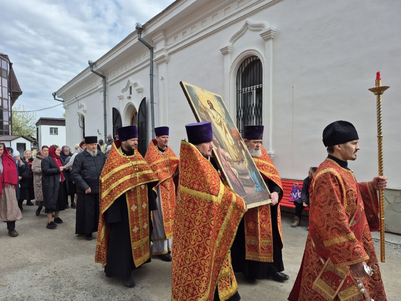 В Знаменском храме торжественно отметили Отдание Пасхи