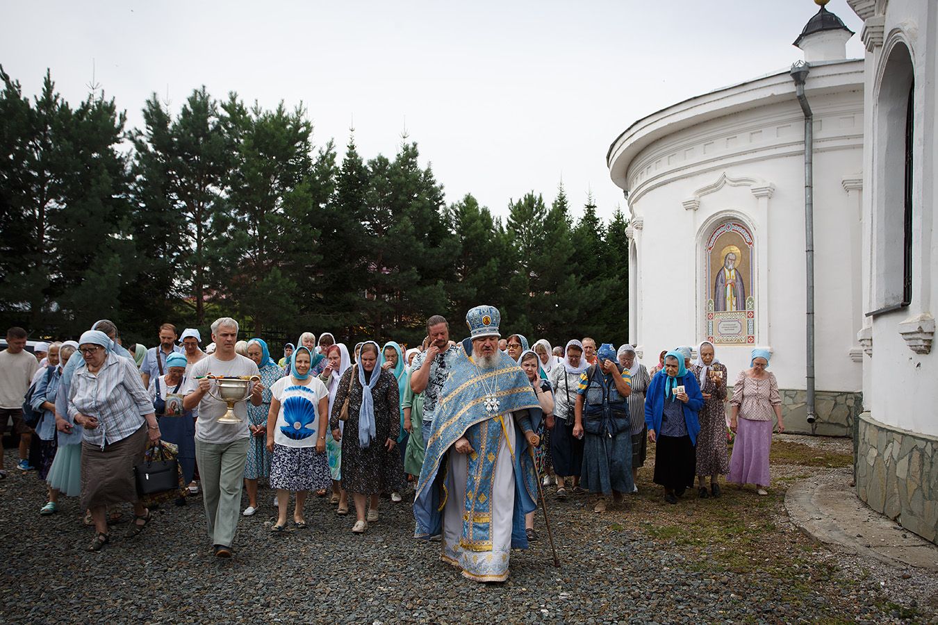 Торжества в день престольного праздника прошли в Знаменском храме